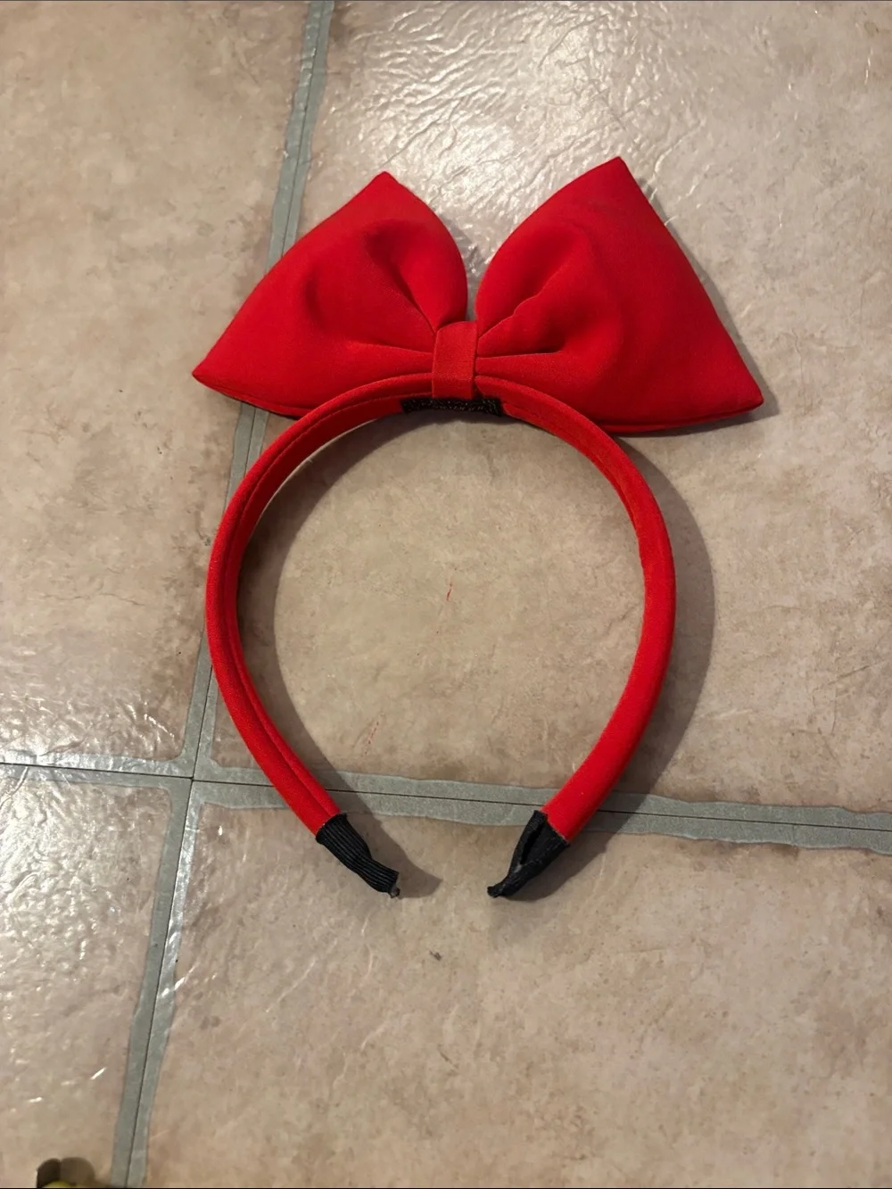 Red Bow Headband
